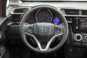 2018 Honda Fit Sport 6MT in Orange Fury