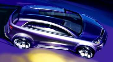 Acura RD-X Concept Exterior.
