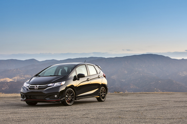 2018 Honda Fit Sport 6MT with HFP Accessories in Crystal Black
Pearl