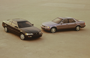 1991 Acura Legend Sedan and Coupe.
