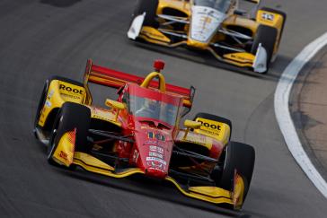 Front row lockout for Honda for Iowa race 2