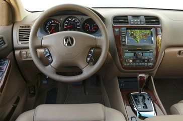 2004 Acura MDX interior.
