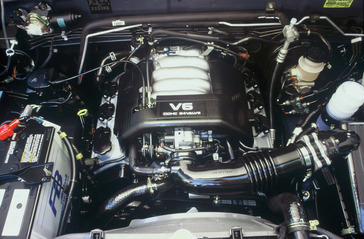 1997 Acura SLX Engine.
