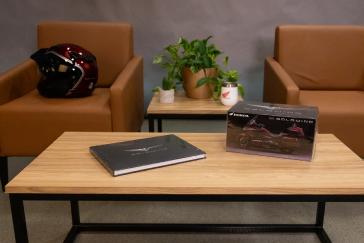 25 Honda Gold Wing Coffee Table Book and Tabletop Model