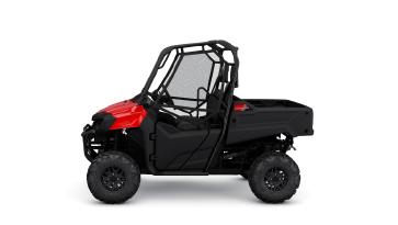 2025 Honda Pioneer 700 Deluxe Hero Red