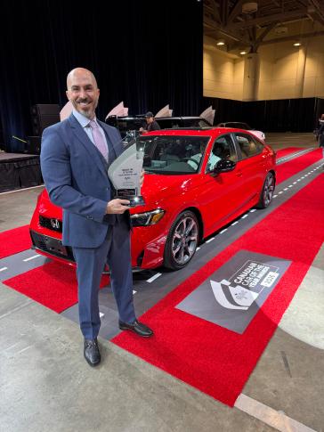 Honda Civic Captures the AJAC Canadian Car of the Year Award for the second consecutive year