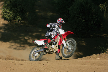 2005 Honda CRF450R.
