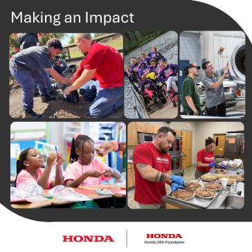 In 2026, Honda and the Honda USA Foundation are providing more than $15.2 million to 271 nonprofit and school-led programs, expected to positively impact more than 45 million people.
