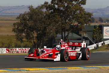 26-28 August, 2011, Sonoma, California USA.Scott Dixon.(c)2011, Phillip Abbott.LAT Photo USA