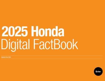 Honda 2025 Digital FactBook