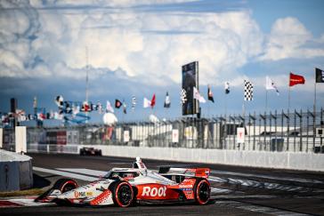 #66: Marcus Armstrong, Meyer Shank Racing w/Curb Agajanian Honda