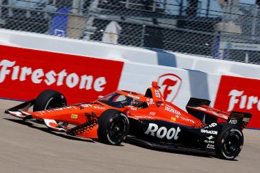 #66: Marcus Armstrong, Meyer Shank Racing w/ Curb-Agajanian Honda