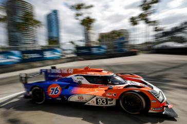 Pole position for the Acura MSR #93 in the Acura Grand Prix of Long Beach