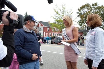 On Oct. 23, 2011, Honda hosted a surprise parade in Saco, Maine, to celebrate Joe LoCicero's amazing accomplishment of hitting one million miles on his 1990 Honda Accord. The parade interrupted a brief press conference where Joe was scheduled to receive an oversized key to a new 2012 Honda Accord from Ms. Maine, Ashley Marble

The city of Saco was the venue for a one-block-long celebratory "Million Mile Joe" parade that featured:
-giant odometer float powered by six people spinning life-sized hamster wheels;.-airplane banner congratulating Joe;.-Biddeford High School student-made floats;.-Westbrook High School marching band and color guard;.-Saco Middle School Marching Band;.-Shoestring Theater stilt walkers; and.-over-the-top costumed characters
.While the typical driver clocks about 14,000 miles per year, Joe does that in about three months. Joe's 1990 Honda Accord has taken him one million miles over the past 15 years, a feat that speaks to the reliability of his Honda as well as the dedication of its driver to reach this unique milestone. As Joe approached the one-million-mile mark, Honda fans have been following his journey on www.millionmilejoe.com.