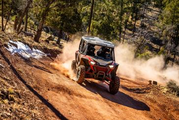 2022 Honda Talon 1000X-4FOXLiveValve action