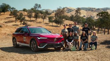 Acura Provides Fleet of ZDX Electric Vehicles to The Nature Conservancy to Support Critical Conservation Work