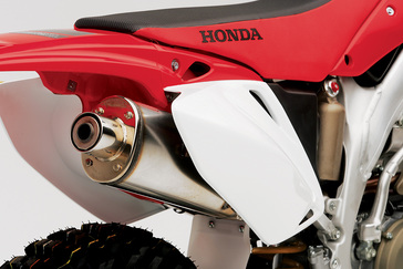2005 Honda CRF450X.

