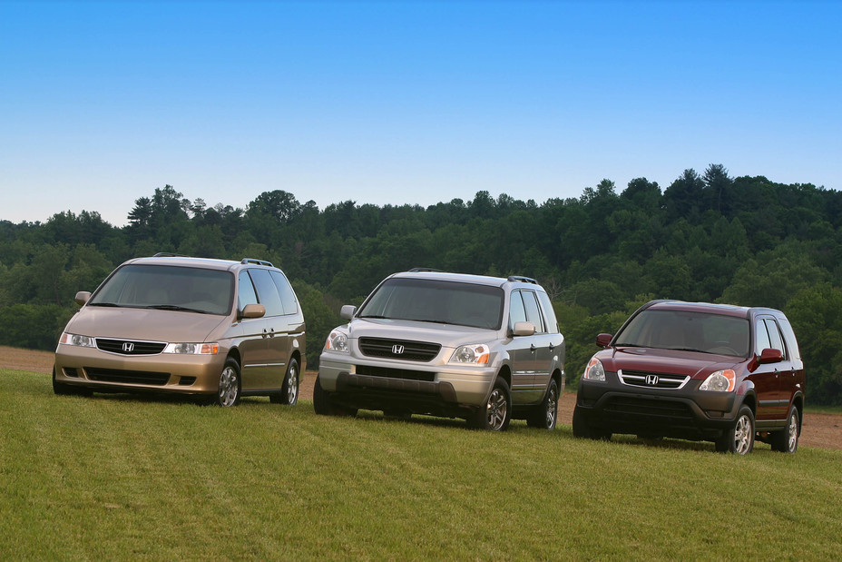 2004 Odyssey-2004 Pilot-2004 CR-V