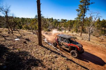 2022 Honda Talon 1000X-4FOXLiveValve action