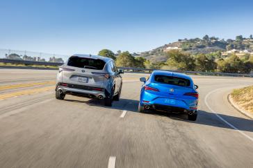 2025 Acura ADX A-Spec Advance AWD and 2026 Acura Integra A-Spec Tech 6MT