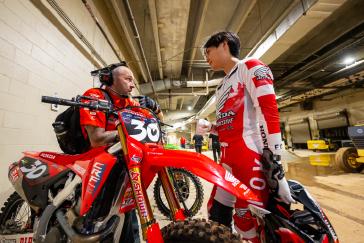 Honda HRC Progressive Controls SMX Playoffs After St. Louis Sweep