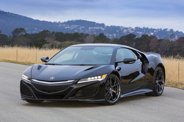 New Acura NSX in Berlina Black