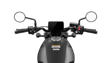 2025 Honda Rebel 1100 Matte Black Metallic cockpit