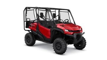 2025 Honda Pioneer 1000-5 Deluxe Hero Red