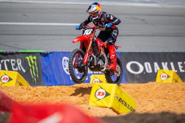Career-Best Fourth-Place 250 Finish for Hymas at Daytona SX