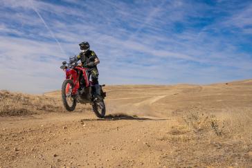 2021 Honda CRF300L Rally Action
