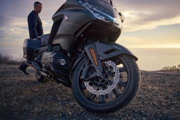 25 Honda Gold Wing Matte Black Metallic Lifestyle