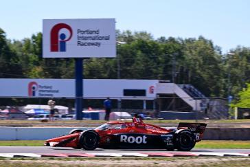 #66: Marcus Armstrong, Meyer Shank Racing w/ Curb-Agajanian Honda