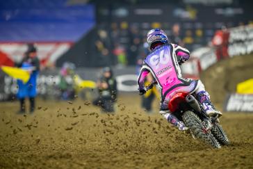 Hunter Lawrence takes career-first 450SX Triple Crown overall win in Indianapolis