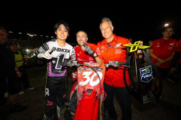 Historic Sweep for Honda HRC Progressive at SuperMotocross Final