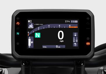 2025 Honda Rebel 1100 meter