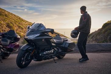 25 Honda Gold Wing Matte Black Metallic Lifestyle