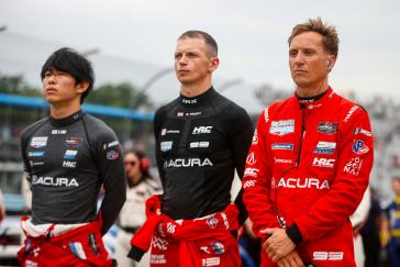 #93: Acura Meyer Shank Racing w/Curb Agajanian, Acura ARX-06, GTP: Renger van der Zande, Nick Yelloly, Kaku Ohta