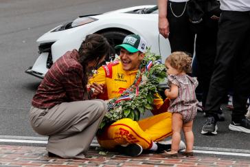 Alex Palou #10 of Chip Ganassi Racing Honda
