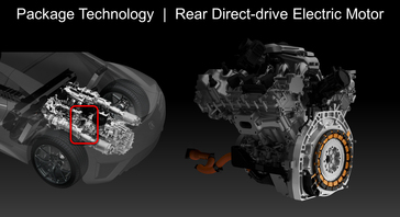2017 Acura NSX - Rear Direct-Drive Motor Packaging.