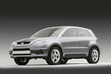 Acura RD-X Concept Front 3/4.
