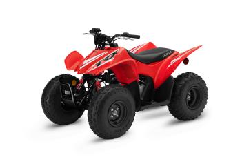 2025 Honda TRX90X Red