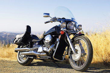2007 Honda Shadow Spirit 750 C2.
