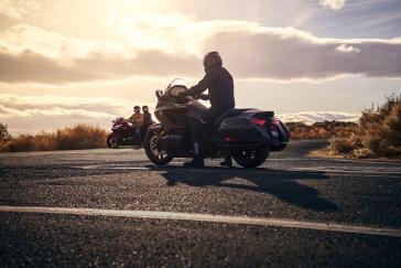 25 Honda Gold Wing Matte Black Metallic Lifestyle