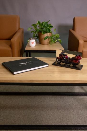 25 Honda Gold Wing Coffee Table Book and Tabletop Model