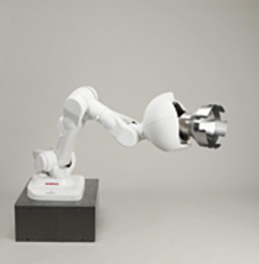 Honda  introduced an experimental model of a task-performing robot arm that can  be  remotely  controlled to perform tasks in unstable places which are difficult for people to access.