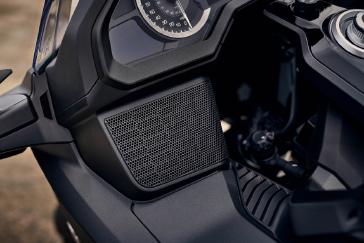 25 Honda Gold Wing Matte Black Metallic Location Detail