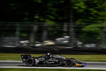 Power qualifies third in the Honda Indy 200 at Mid-Ohio