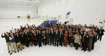 Honda Aircraft Company celebrates the opening of its new Customer Service Facility today in Greensboro, North Carolina.