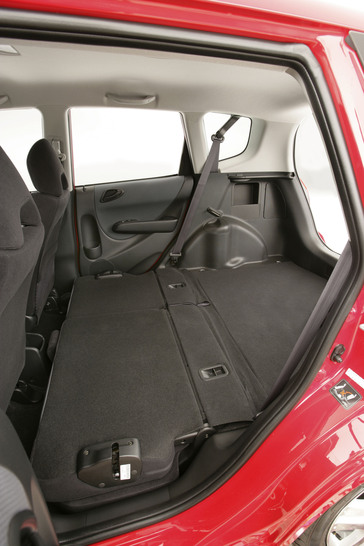 2007 Honda Fit Sport interior.
