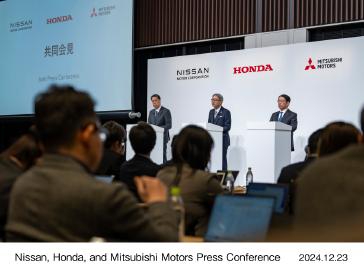 Nissan, Honda et Mitsubishi Motors signent un protocole d’accord (MOU) sur des considérations collaboratives